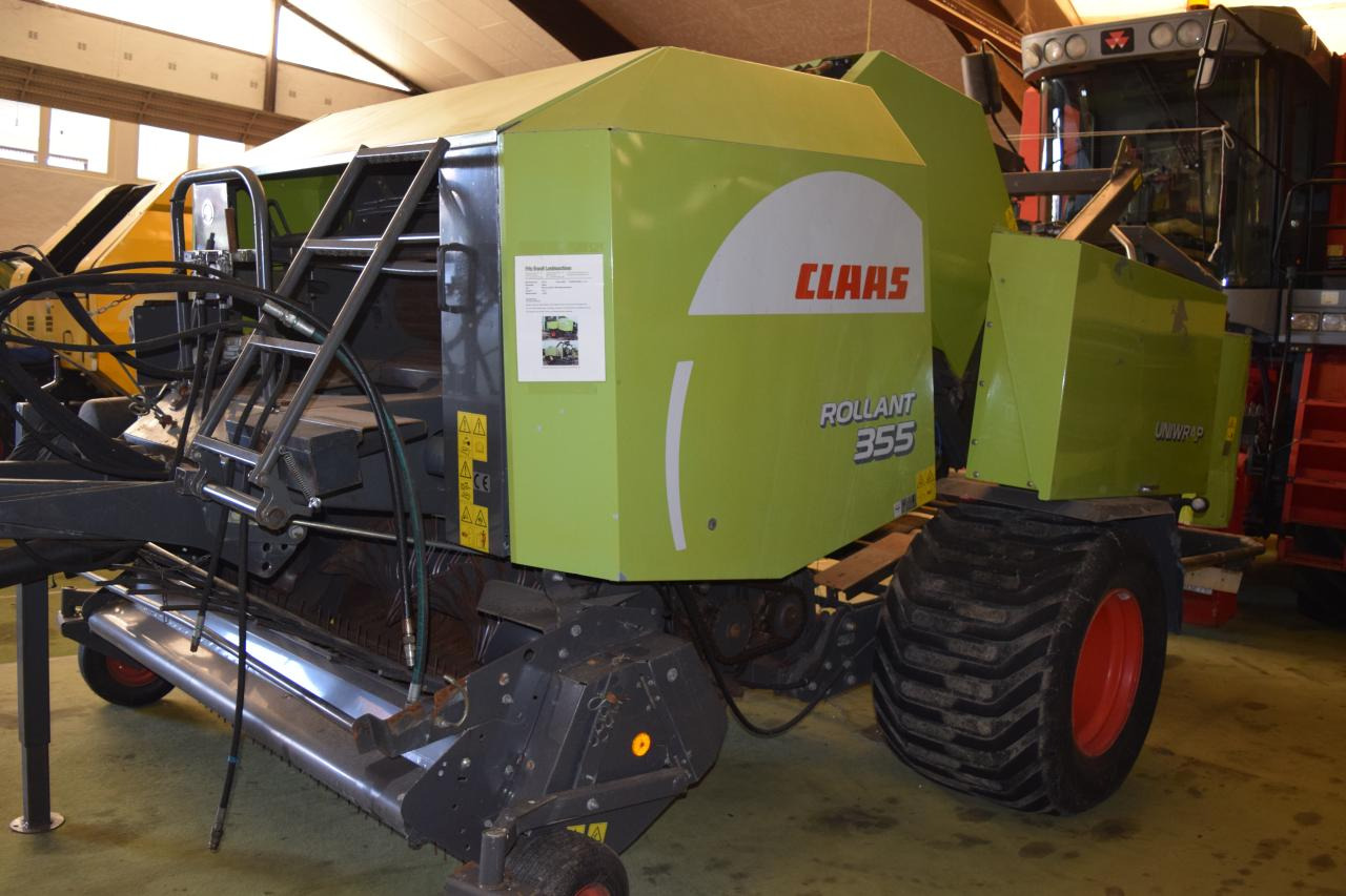 CLAAS Rollant 355 RC Uniwrap - Presse à balles rondes: photos 3 CLAAS Rollant 355 RC Uniwrap - Presse à balles rondes: photos 3