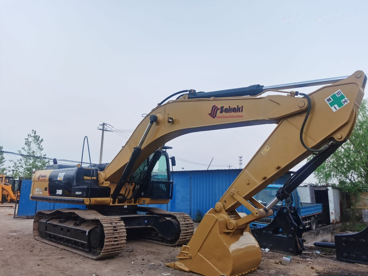 Caterpillar 340D - Pelle sur chenille: photos 5 Caterpillar 340D - Pelle sur chenille: photos 5