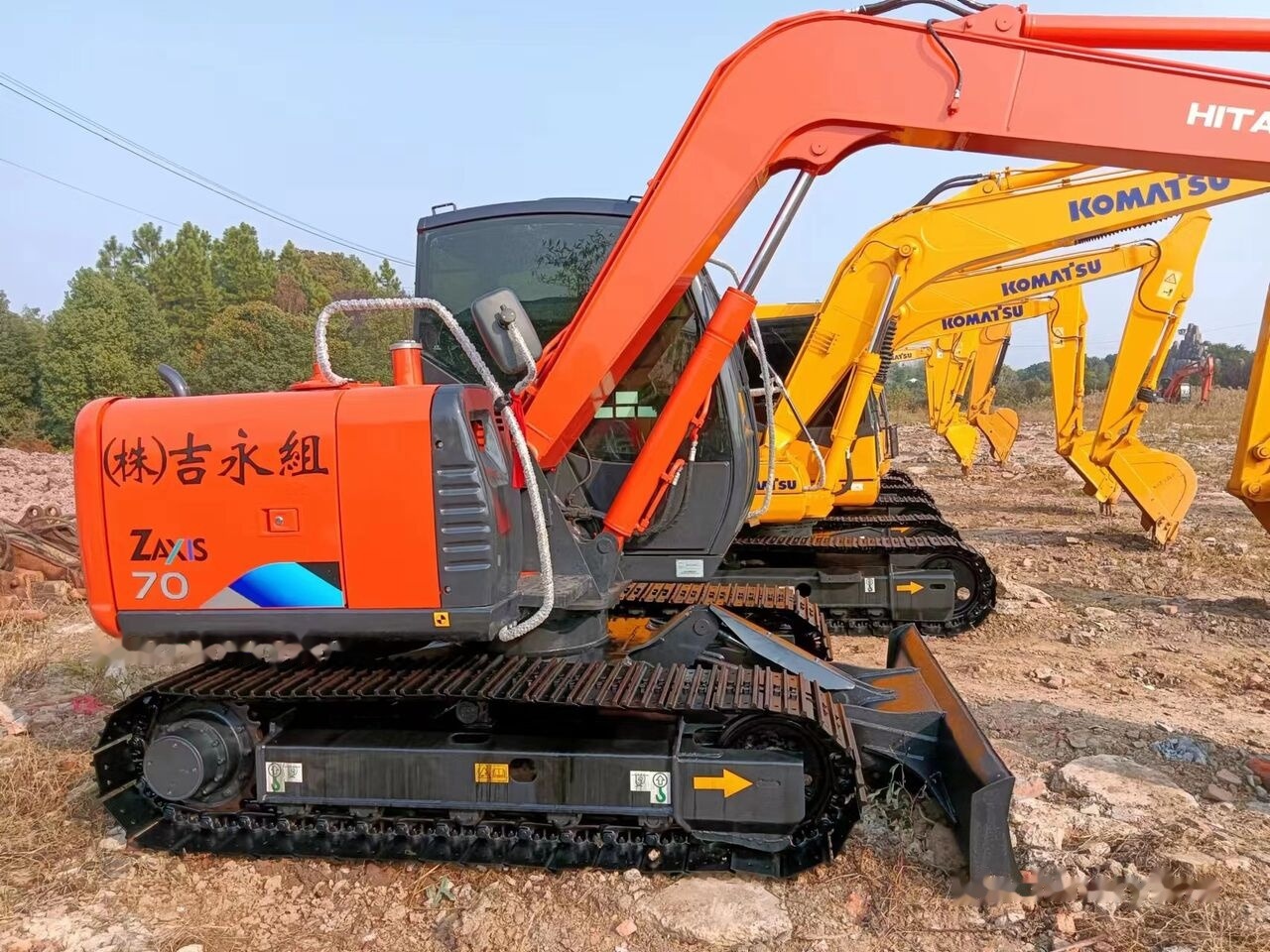 Hitachi ZX70 en leasing occasion Hitachi ZX70: photos 7
