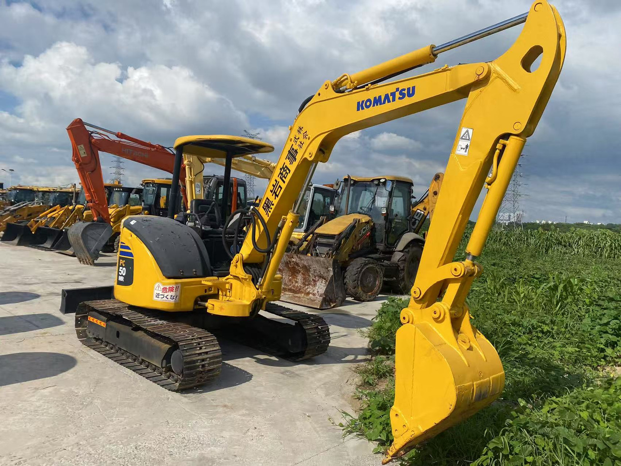 Komatsu PC50MR - Mini pelle: photos 4 Komatsu PC50MR - Mini pelle: photos 4