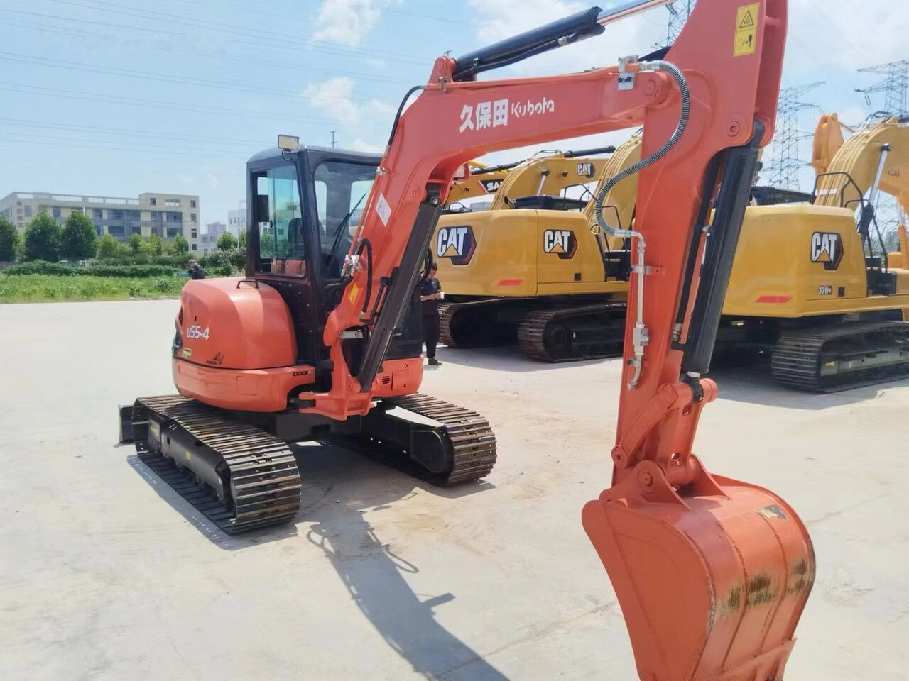 Mini pelle Kubota U55: photos 9