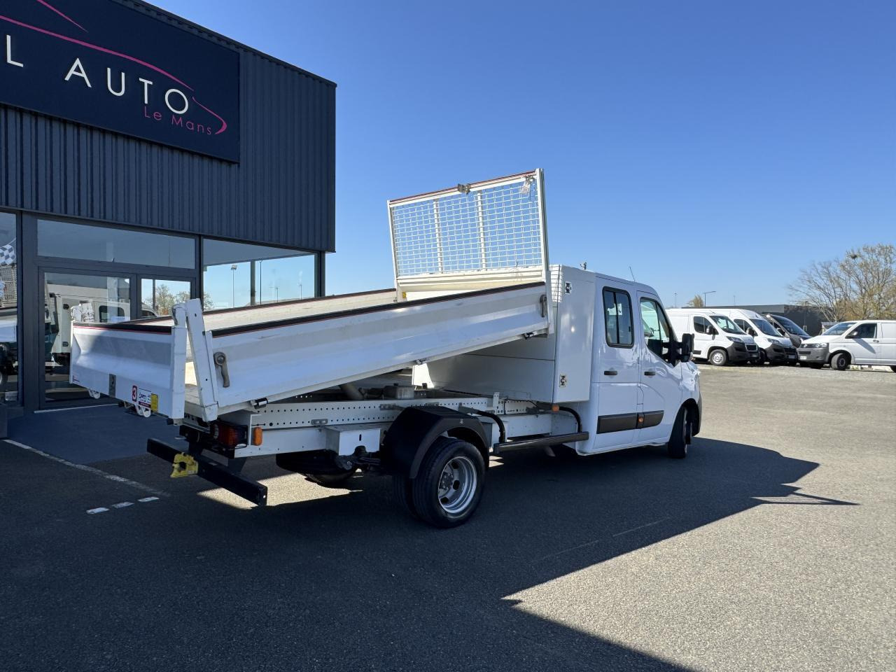 Utilitaire benne Renault Master RENAULT 3T5 BENNE + COFFRE RJ DOUBLE CABINE 6 PL 2.3 DCI 130 CH CONFORT + GPS + REGUL + CLIM: photos 6