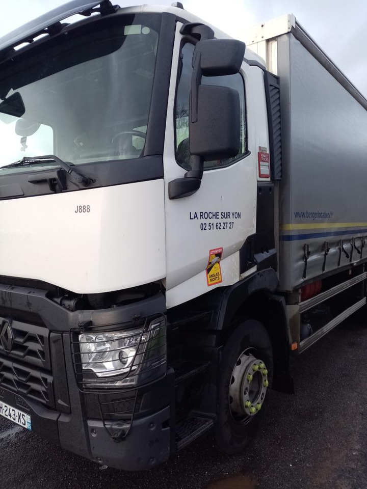 RENAULT C 42M3 380 CV RIDEAUX 6x2 - Camion à rideaux coulissants: photos 1 RENAULT C 42M3 380 CV RIDEAUX 6x2 - Camion à rideaux coulissants: photos 1