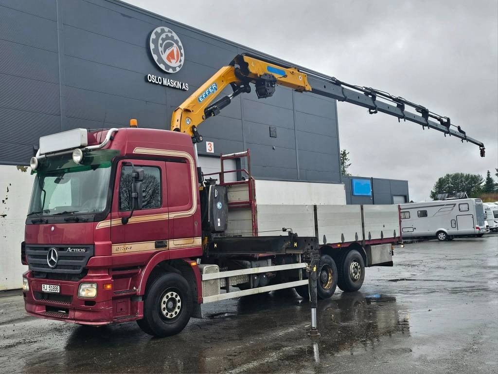 Mercedes-Benz Actros 2544 - Camion grue: photos 1 Mercedes-Benz Actros 2544 - Camion grue: photos 1