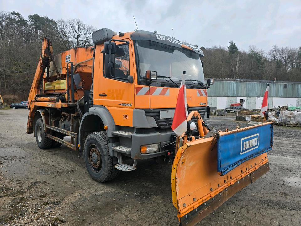 Mercedes-Benz Atego 1828 AK Absetzkipper Meiller Schmidt Schneepflug Küpper-Weisser Salzstreuer Allrad - Engin de déneigement: photos 4 Mercedes-Benz Atego 1828 AK Absetzkipper Meiller Schmidt Schneepflug Küpper-Weisser Salzstreuer Allrad - Engin de déneigement: photos 4