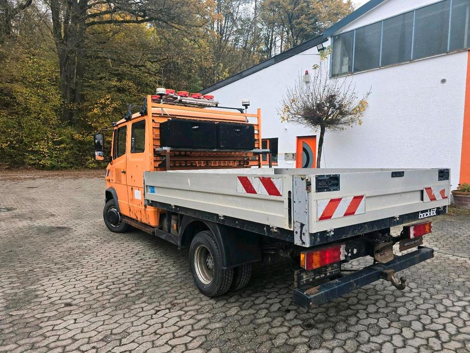Mercedes-Benz Vario 613D Bluetec 5 Pritsche Doka LKW - Camion plateau: photos 5 Mercedes-Benz Vario 613D Bluetec 5 Pritsche Doka LKW - Camion plateau: photos 5