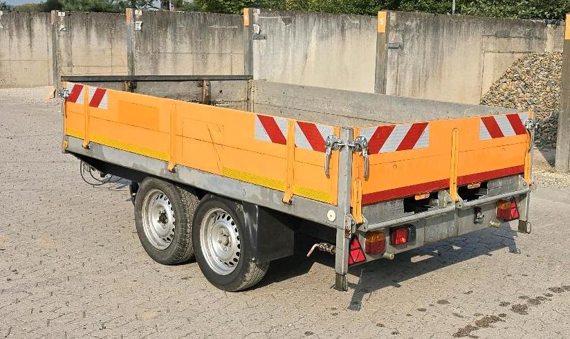 Mersch Hochlader Tieflader mit Auffahrrampen Anhänger PKW Tandemanhänger Wechselzugöse Höhenverstellbare Zugdeichsel - Remorque plateau: photos 3 Mersch Hochlader Tieflader mit Auffahrrampen Anhänger PKW Tandemanhänger Wechselzugöse Höhenverstellbare Zugdeichsel - Remorque plateau: photos 3