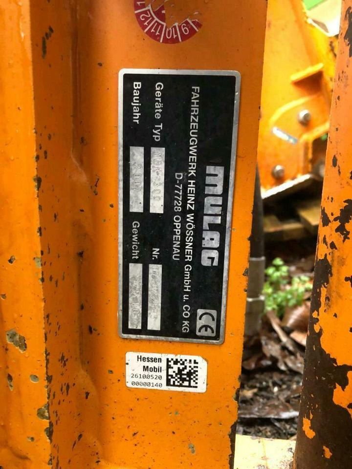 Mulag MRK 300 Randstreifenmäher Böschungsmulcher Mähausleger MKM - Broyeur d'accotement: photos 5 Mulag MRK 300 Randstreifenmäher Böschungsmulcher Mähausleger MKM - Broyeur d'accotement: photos 5
