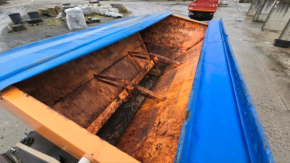 Epandeur de sable Schmidt Stratos B35-30 AWCLN-490 3,5m3 Salzstreuanhänger Bandstreuer Streuanhänger IMSSF Salzstreuer Winterdienst  Streuautomat Streusilo Solestreuer: photos 11