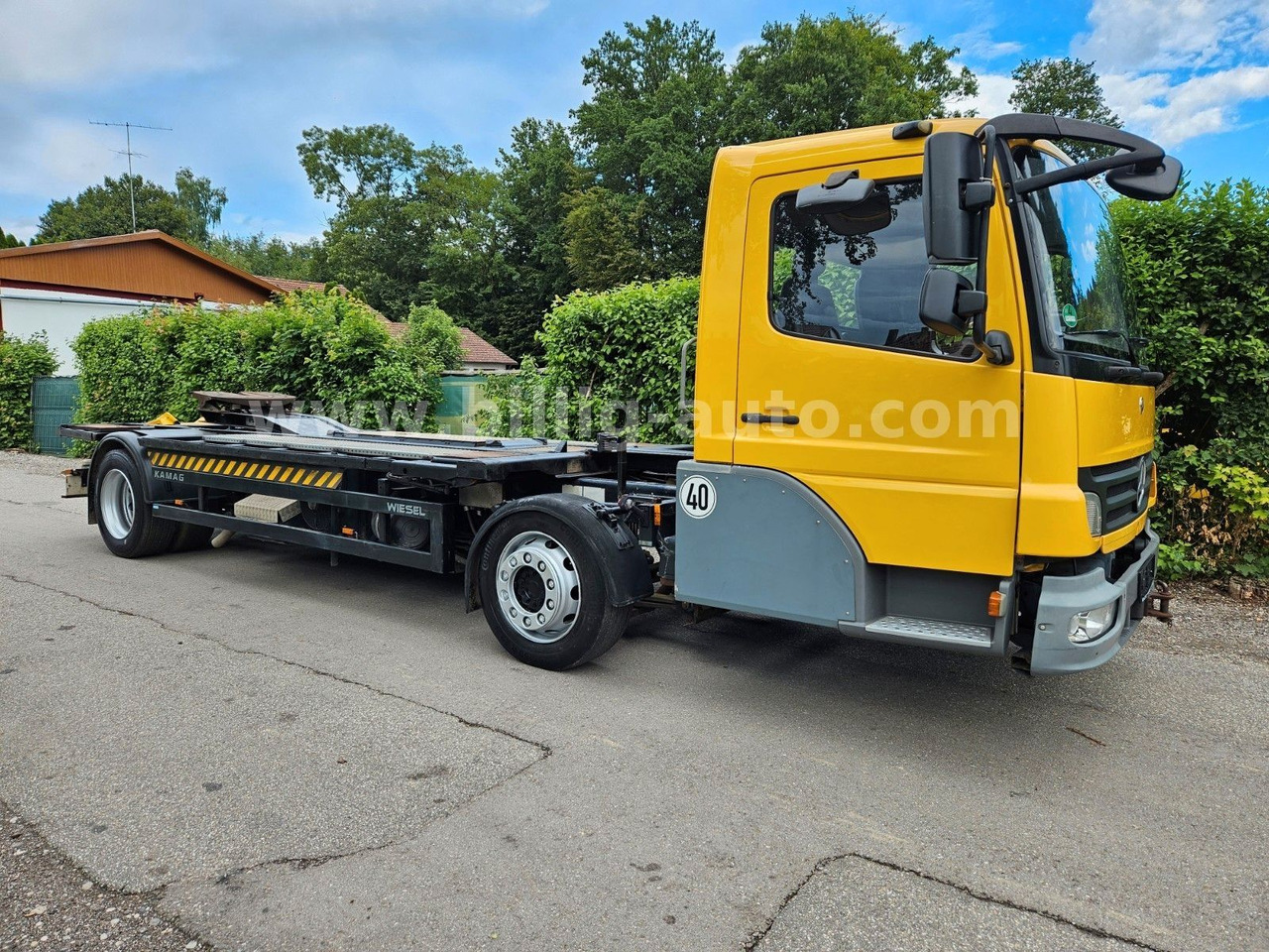 Mercedes-Benz Kamag * WBH 25 * Wiesel * Umsetzer * Sattelkupp. - Châssis cabine: photos 3 Mercedes-Benz Kamag * WBH 25 * Wiesel * Umsetzer * Sattelkupp. - Châssis cabine: photos 3