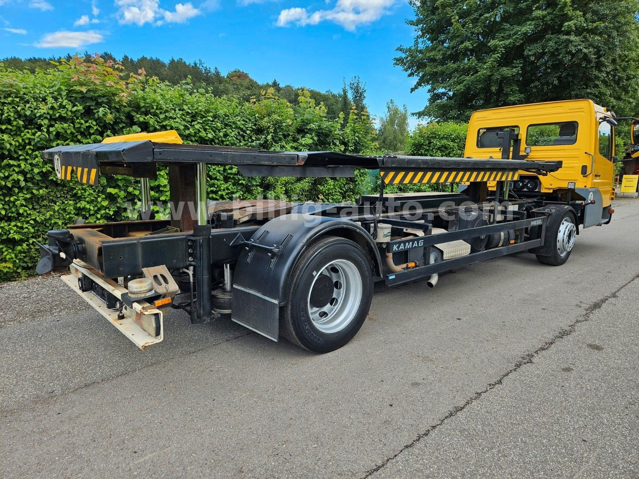 Mercedes-Benz Kamag * WBH 25 * Wiesel * Umsetzer * Sattelkupp. - Camion porte-conteneur/ Caisse mobile: photos 5 Mercedes-Benz Kamag * WBH 25 * Wiesel * Umsetzer * Sattelkupp. - Camion porte-conteneur/ Caisse mobile: photos 5