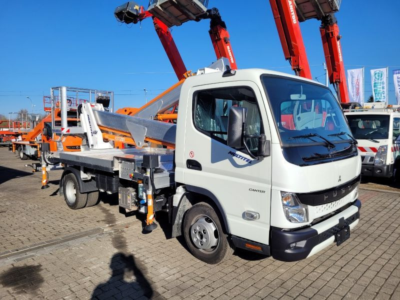 Mitsubishi Canter Fuso 3C13 podnośnik koszowy 20 m Multitel MXE200 bucket truck boom lift - Camion avec nacelle: photos 3 Mitsubishi Canter Fuso 3C13 podnośnik koszowy 20 m Multitel MXE200 bucket truck boom lift - Camion avec nacelle: photos 3