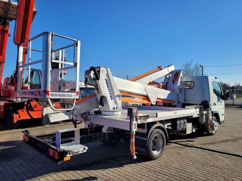 Mitsubishi Canter Fuso 3C13 podnośnik koszowy 20 m Multitel MXE200 bucket truck boom lift - Camion avec nacelle: photos 4 Mitsubishi Canter Fuso 3C13 podnośnik koszowy 20 m Multitel MXE200 bucket truck boom lift - Camion avec nacelle: photos 4
