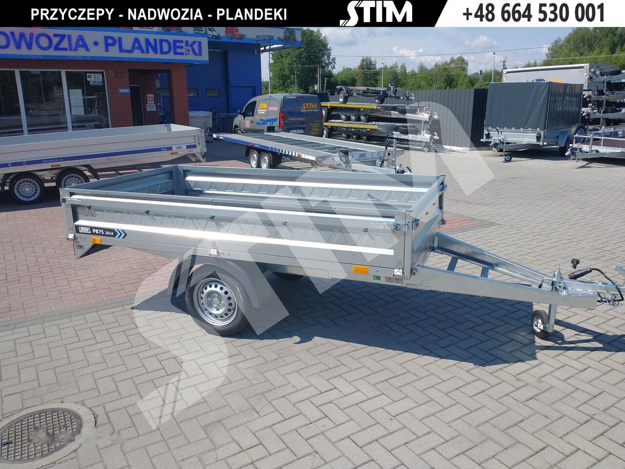 Lorries PB75-2614/1 - Remorque voiture: photos 2 Lorries PB75-2614/1 - Remorque voiture: photos 2