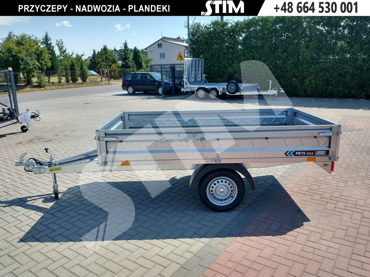 Lorries PB75-2614/1 - Remorque voiture: photos 5 Lorries PB75-2614/1 - Remorque voiture: photos 5
