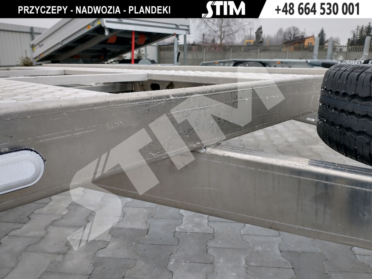 Remorque porte-voitures neuf Stim L22/PP-TP/45-27A: photos 9