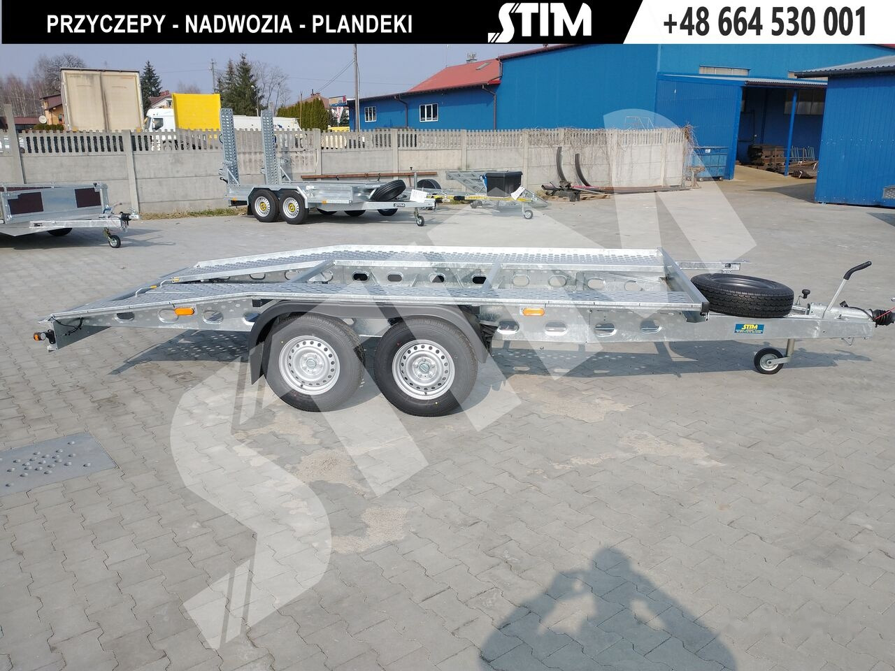 Stim L22/PP-TS/40-27S - Remorque porte-voitures: photos 3 Stim L22/PP-TS/40-27S - Remorque porte-voitures: photos 3