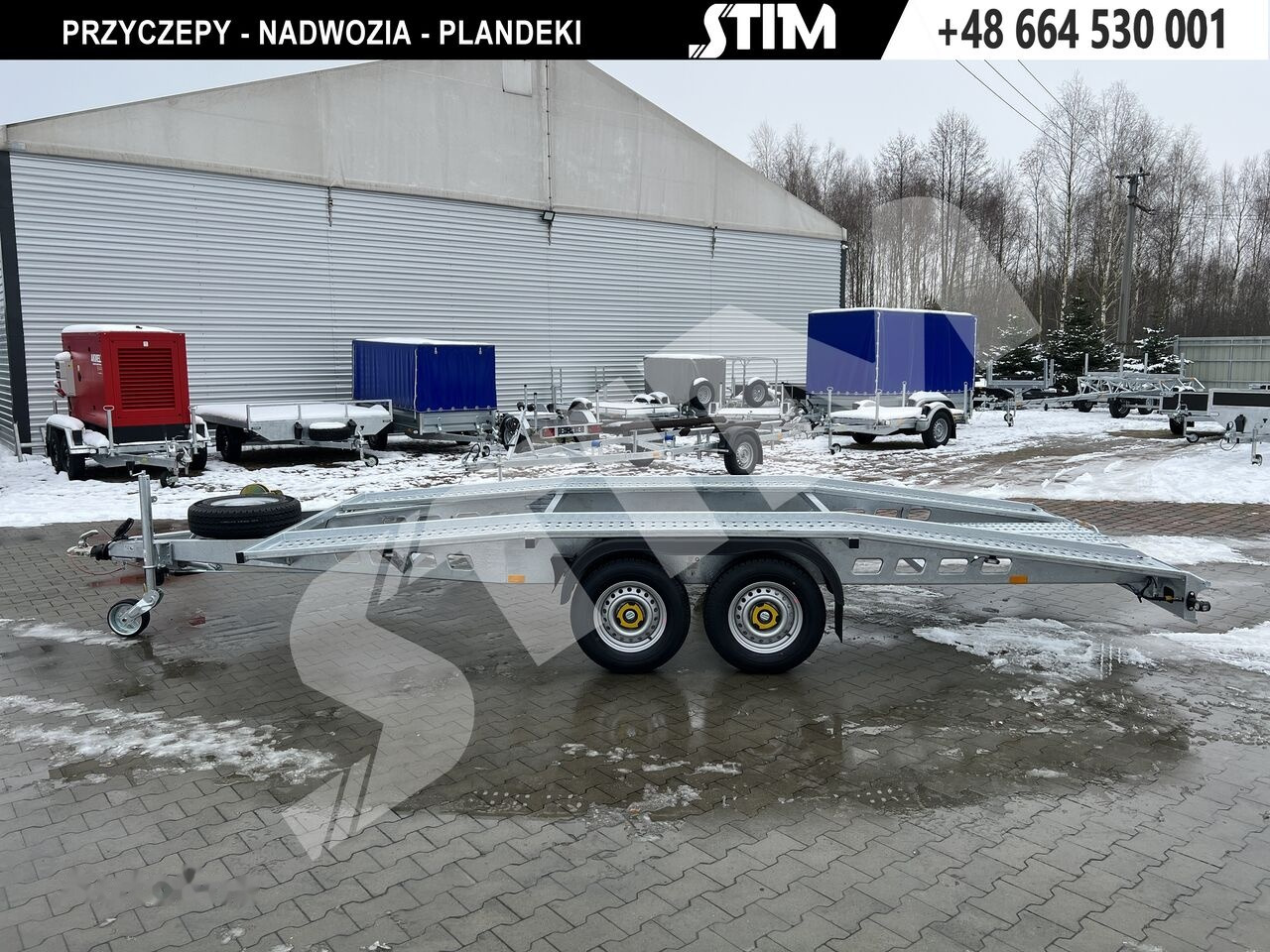 Stim L22/PS-TS/47-30SK - Remorque porte-voitures: photos 5 Stim L22/PS-TS/47-30SK - Remorque porte-voitures: photos 5