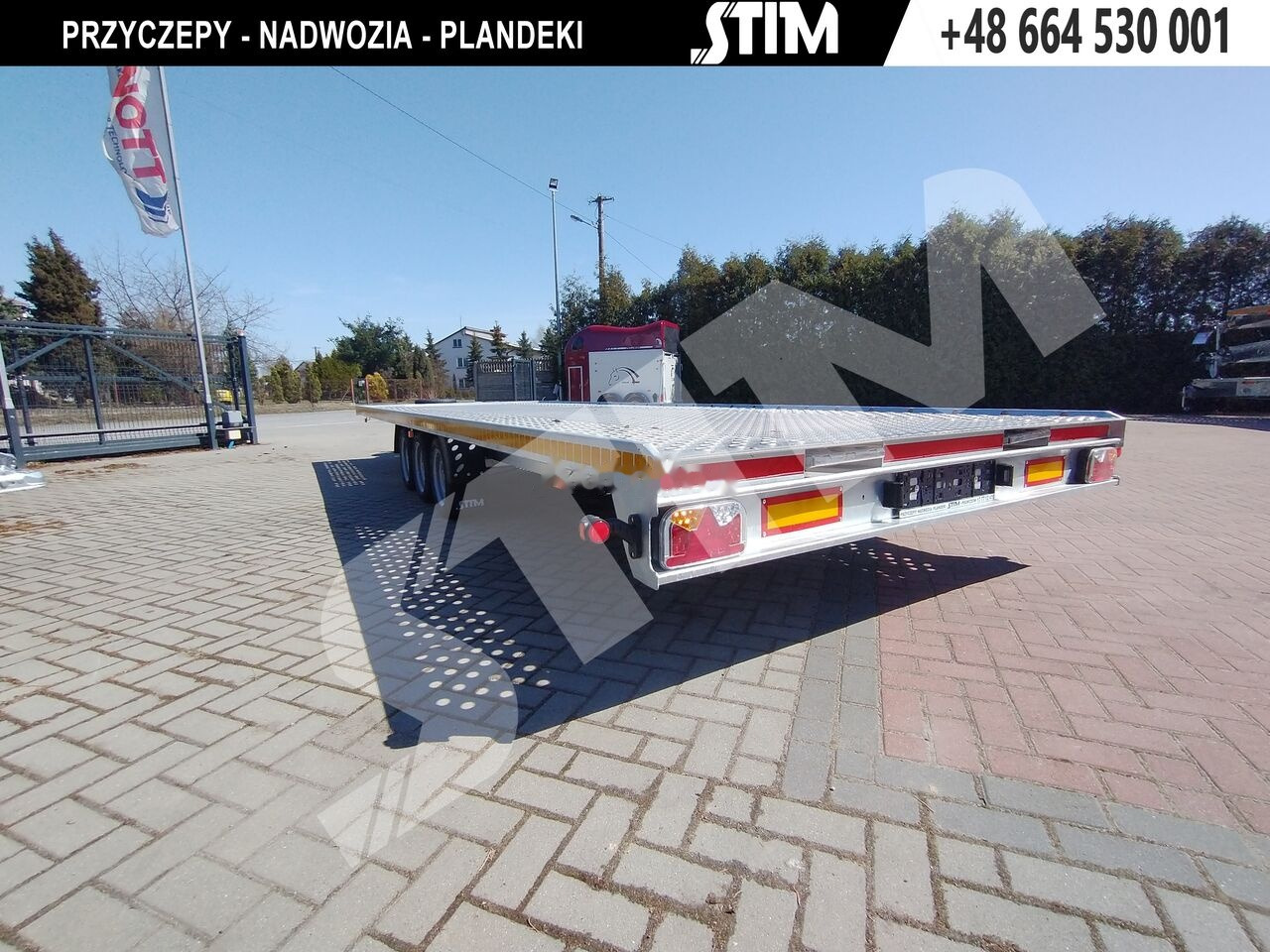 Stim L23/PP-TP/65-35S, wypełnienie środka, szerokość 230cm - Remorque porte-voitures: photos 5 Stim L23/PP-TP/65-35S, wypełnienie środka, szerokość 230cm - Remorque porte-voitures: photos 5