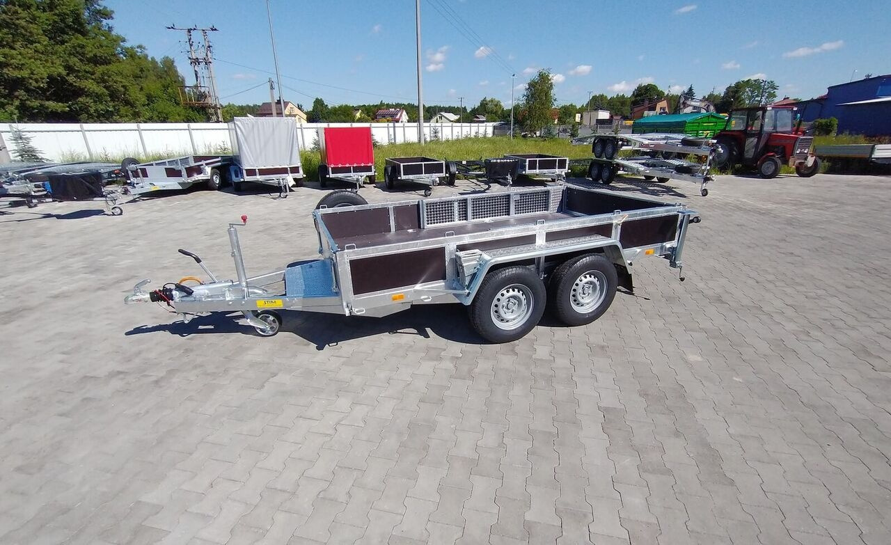 Stim S22, przyczepa do przewozu sprzętu budowlanego - Remorque porte engin: photos 1 Stim S22, przyczepa do przewozu sprzętu budowlanego - Remorque porte engin: photos 1