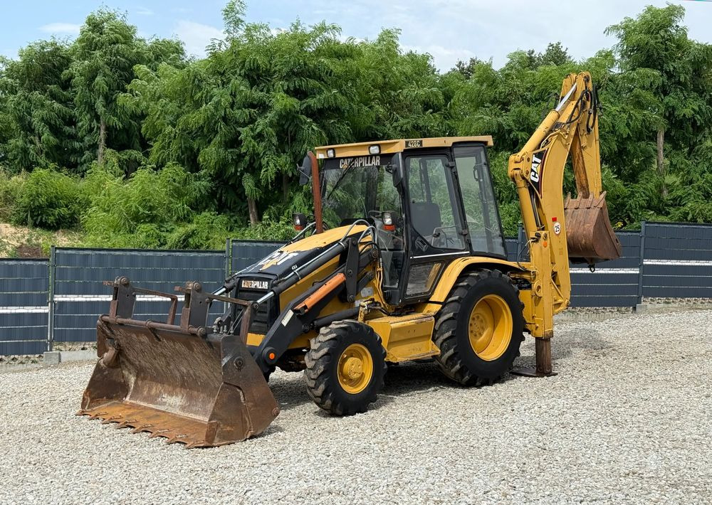 Caterpillar * Koparko Ładowarka * CAT 428 c * Caterpillar * Stan Dobry - Tractopelle: photos 1 Caterpillar * Koparko Ładowarka * CAT 428 c * Caterpillar * Stan Dobry - Tractopelle: photos 1