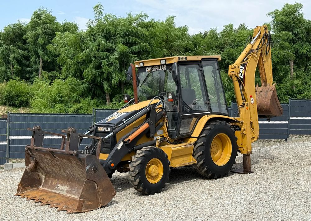 Caterpillar * Koparko Ładowarka * CAT 428 c * Caterpillar * Stan Dobry - Tractopelle: photos 2 Caterpillar * Koparko Ładowarka * CAT 428 c * Caterpillar * Stan Dobry - Tractopelle: photos 2