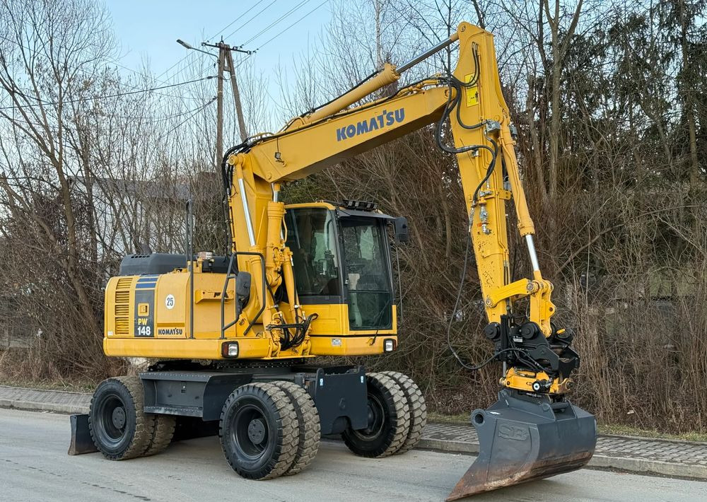 Komatsu * Komatsu PW 148 *ROTOTILT * Sprowadzona * Stan Perfekcyjny * Koparka Kołowa * - Pelle sur pneus: photos 2 Komatsu * Komatsu PW 148 *ROTOTILT * Sprowadzona * Stan Perfekcyjny * Koparka Kołowa * - Pelle sur pneus: photos 2