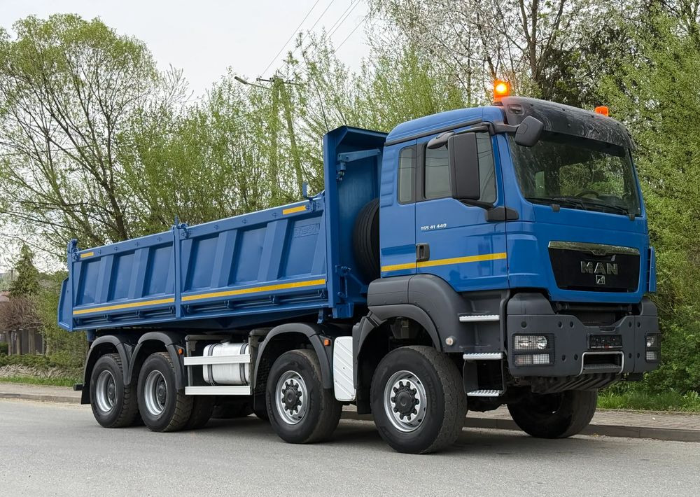 MAN * Kiper * Wywrotka * 35-440 * MAN TGS * 8X8 * Bordmatic * Bardzo Dobry Stan - Camion benne: photos 2 MAN * Kiper * Wywrotka * 35-440 * MAN TGS * 8X8 * Bordmatic * Bardzo Dobry Stan - Camion benne: photos 2