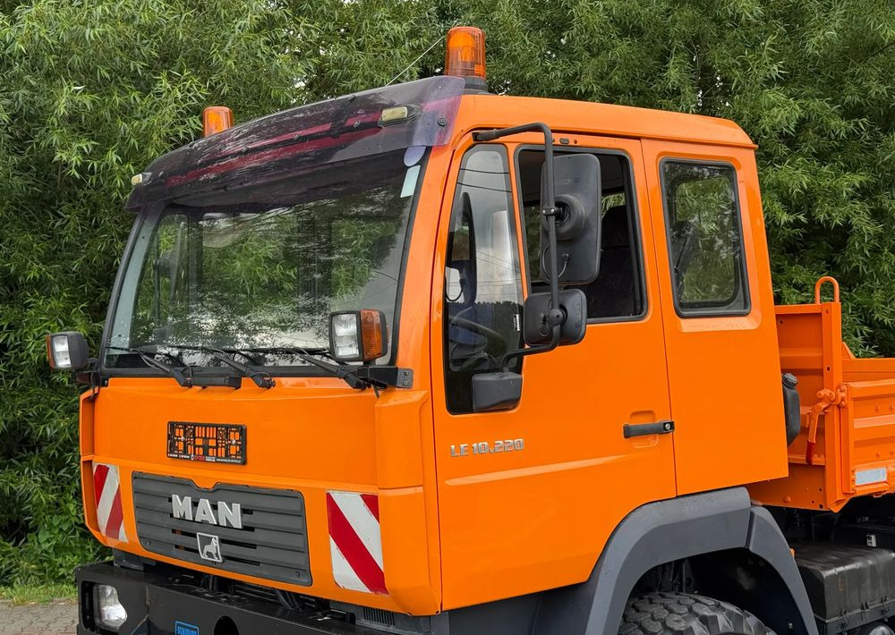 MAN * MAN 10-220 * Kiper Wywrotka Meiller * 4x4 * Zimowe Utrzymanie * Unimog * - Camion benne: photos 4 MAN * MAN 10-220 * Kiper Wywrotka Meiller * 4x4 * Zimowe Utrzymanie * Unimog * - Camion benne: photos 4