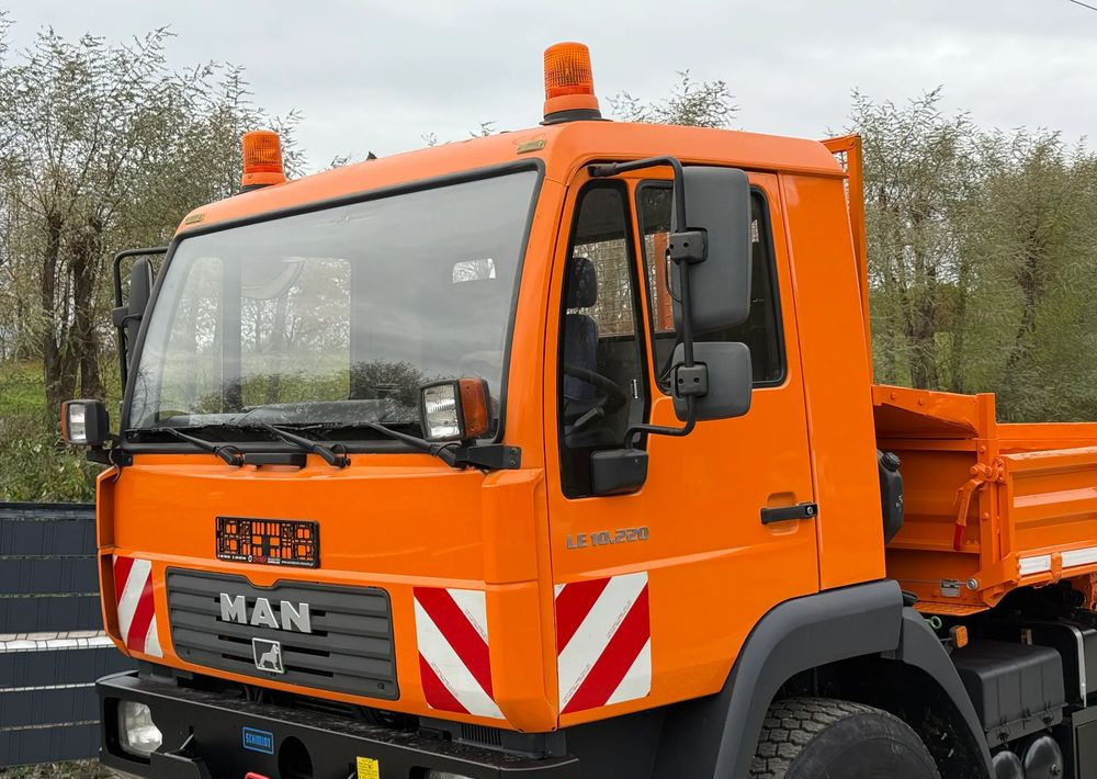 MAN * MAN 10-220 * Wywrotka Kiper Meiller * 4x4 * Zimowe Utrzymanie * Unimog * - Camion benne: photos 5 MAN * MAN 10-220 * Wywrotka Kiper Meiller * 4x4 * Zimowe Utrzymanie * Unimog * - Camion benne: photos 5