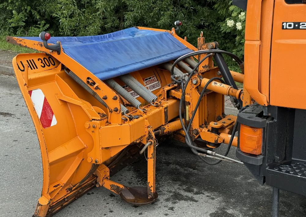 MAN * MAN LE 10.220 *Kiper Wywrotka * 4x4 * Pług Piaskarka * Zimowe Utrzymanie * Sprowadzony * HDS MKG * - Camion benne: photos 4 MAN * MAN LE 10.220 *Kiper Wywrotka * 4x4 * Pług Piaskarka * Zimowe Utrzymanie * Sprowadzony * HDS MKG * - Camion benne: photos 4