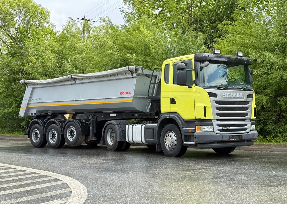 Scania * Zestaw * Scania G400 + Naczepa Kogel Kiper Wywrotka * Sprowadzony * Bardzo Dobry Stan * - Tracteur routier, Semi-remorque benne: photos 2 Scania * Zestaw * Scania G400 + Naczepa Kogel Kiper Wywrotka * Sprowadzony * Bardzo Dobry Stan * - Tracteur routier, Semi-remorque benne: photos 2