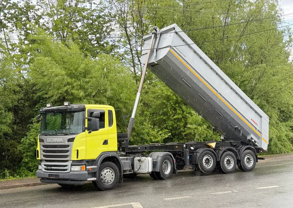Scania * Zestaw * Scania G400 + Naczepa Kogel Kiper Wywrotka * Sprowadzony * Bardzo Dobry Stan * - Tracteur routier, Semi-remorque benne: photos 1 Scania * Zestaw * Scania G400 + Naczepa Kogel Kiper Wywrotka * Sprowadzony * Bardzo Dobry Stan * - Tracteur routier, Semi-remorque benne: photos 1