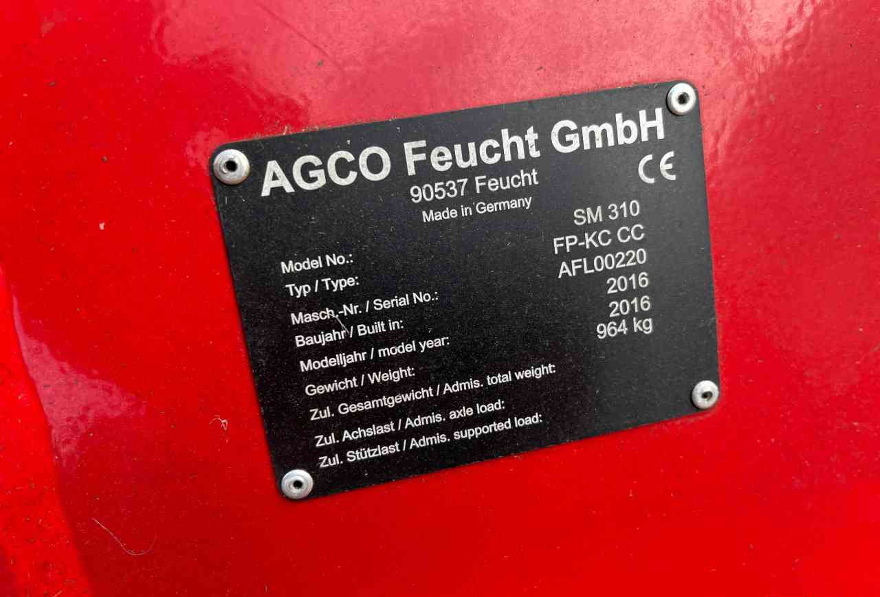 Fella SM 310 FP-KC CC Schijvenmaaier weidebouwmachines - Faucheuse: photos 3 Fella SM 310 FP-KC CC Schijvenmaaier weidebouwmachines - Faucheuse: photos 3