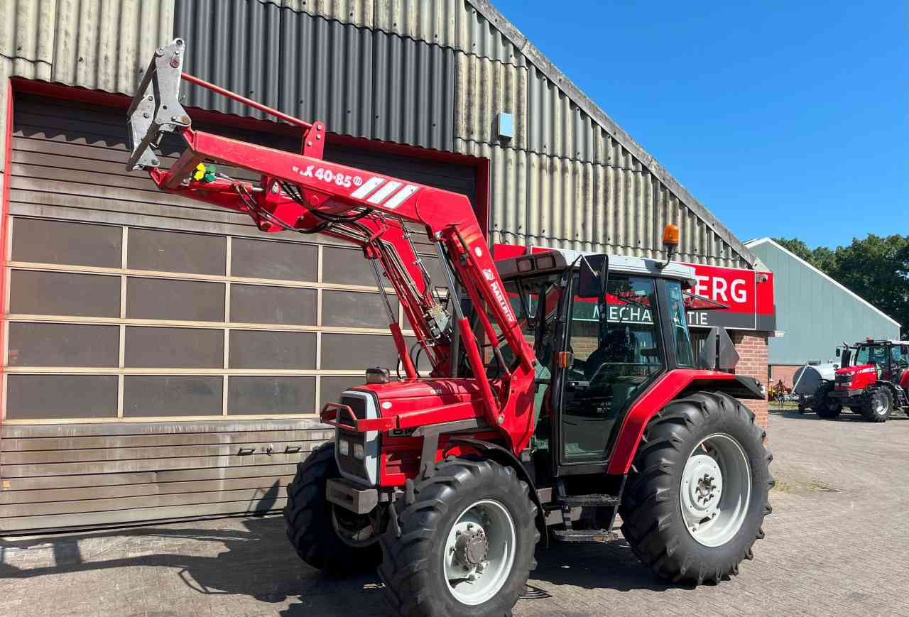 Massey Ferguson 6140 Dynashift met Mailleux voorlader tractoren - Tracteur agricole: photos 5 Massey Ferguson 6140 Dynashift met Mailleux voorlader tractoren - Tracteur agricole: photos 5