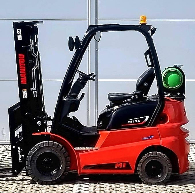 Manitou MI 18 G NEW TRIPLEX 4700mm - Chariot élévateur à gaz: photos 1 Manitou MI 18 G NEW TRIPLEX 4700mm - Chariot élévateur à gaz: photos 1