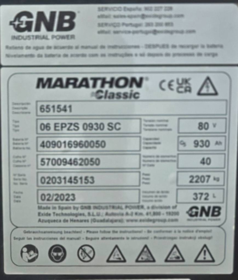 Chariot élévateur électrique Mitsubishi FB 55 NH DEMO 122hrs only !: photos 22 Chariot élévateur électrique Mitsubishi FB 55 NH DEMO 122hrs only !: photos 22