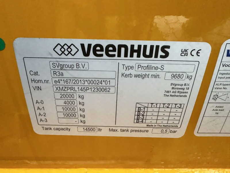 Veenhuis Profiline S 14.500 ltr en leasing occasion Veenhuis Profiline S 14.500 ltr: photos 15