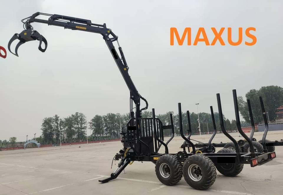 Remorque forestière neuf NEW 10 TON Trailer with 2 TON Crane MAXUS Warranty up to 10 YEARS    НОВИЙ причіп 10 ТОН Кран 2 ТОНИ MAXUS Гарантія до 10 РОКІВ   NOWA przyczepa 10 TON Żuraw 2 TONY MAXUS Gwarancja do 10 LAT: photos 7