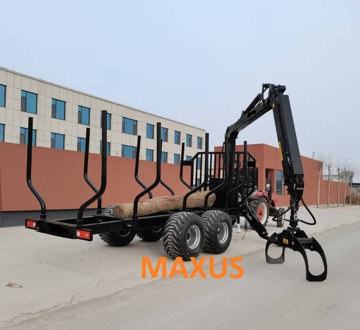 NEW 10 TON Trailer with 2 TON Crane MAXUS Warranty up to 10 YEARS НОВИЙ причіп 10 ТОН Кран 2 ТОНИ MAXUS Гарантія до 10 РОКІВ NOWA przyczepa 10 TON Żuraw 2 TONY MAXUS Gwarancja do 10 LAT - Remorque forestière: photos 2 NEW 10 TON Trailer with 2 TON Crane MAXUS Warranty up to 10 YEARS НОВИЙ причіп 10 ТОН Кран 2 ТОНИ MAXUS Гарантія до 10 РОКІВ NOWA przyczepa 10 TON Żuraw 2 TONY MAXUS Gwarancja do 10 LAT - Remorque forestière: photos 2
