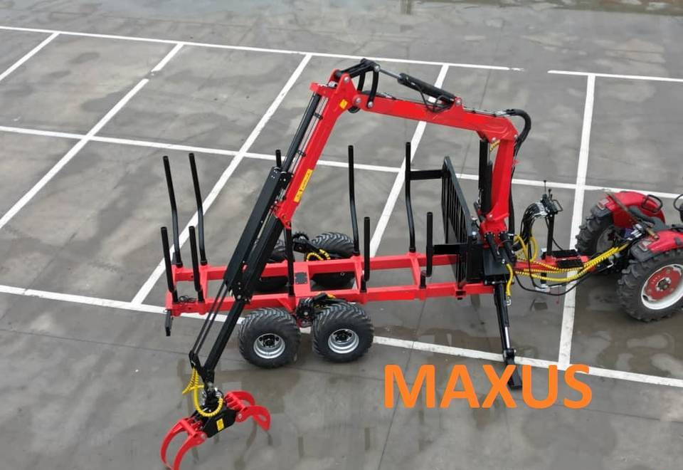 NEW 10 TON Trailer with 2 TON Crane MAXUS Warranty up to 10 YEARS НОВИЙ причіп 10 ТОН Кран 2 ТОНИ MAXUS Гарантія до 10 РОКІВ NOWA przyczepa 10 TON Żuraw 2 TONY MAXUS Gwarancja do 10 LAT - Remorque forestière: photos 3 NEW 10 TON Trailer with 2 TON Crane MAXUS Warranty up to 10 YEARS НОВИЙ причіп 10 ТОН Кран 2 ТОНИ MAXUS Гарантія до 10 РОКІВ NOWA przyczepa 10 TON Żuraw 2 TONY MAXUS Gwarancja do 10 LAT - Remorque forestière: photos 3