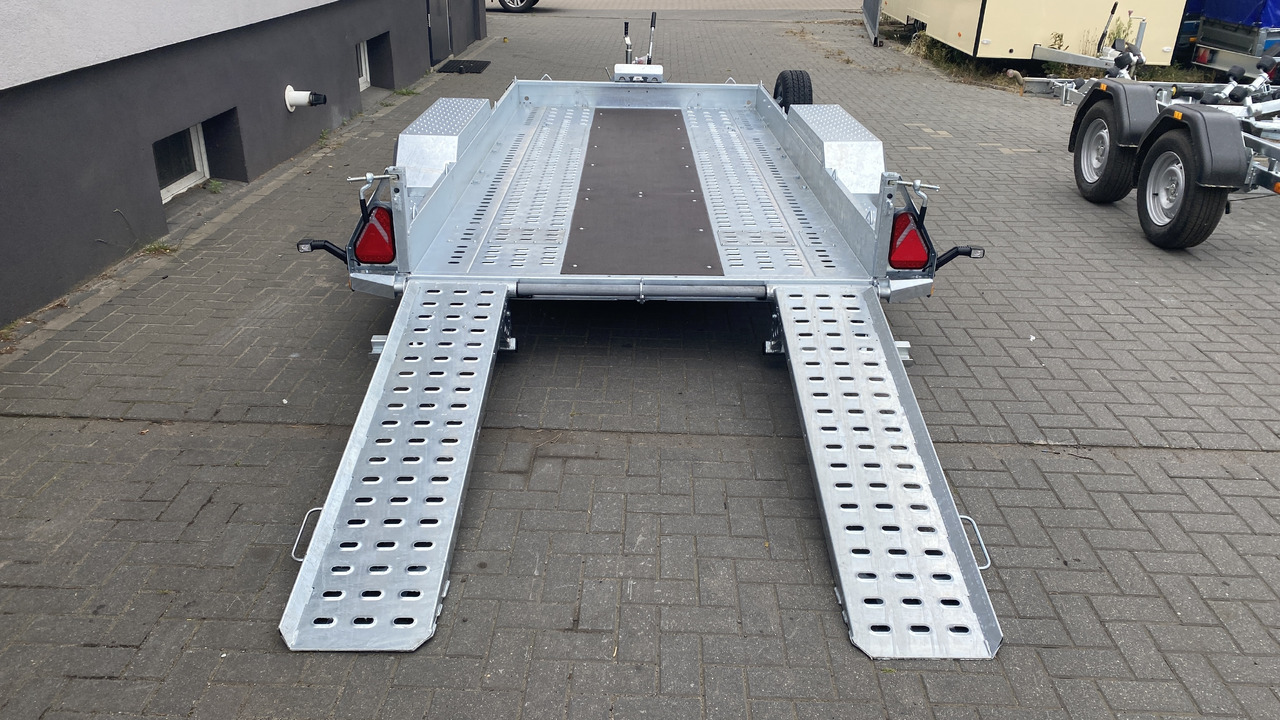 PRZYCZEPA LAWETA DO MINIKOPARKI BUDOWLANA 280x130 CM, DMC 2700 / CONSTRUCTION MINI EXCAVATOR TRANSPORTER TRAILER 280x130 CM, DMC 2700 KG - Remorque porte engin: photos 3 PRZYCZEPA LAWETA DO MINIKOPARKI BUDOWLANA 280x130 CM, DMC 2700 / CONSTRUCTION MINI EXCAVATOR TRANSPORTER TRAILER 280x130 CM, DMC 2700 KG - Remorque porte engin: photos 3