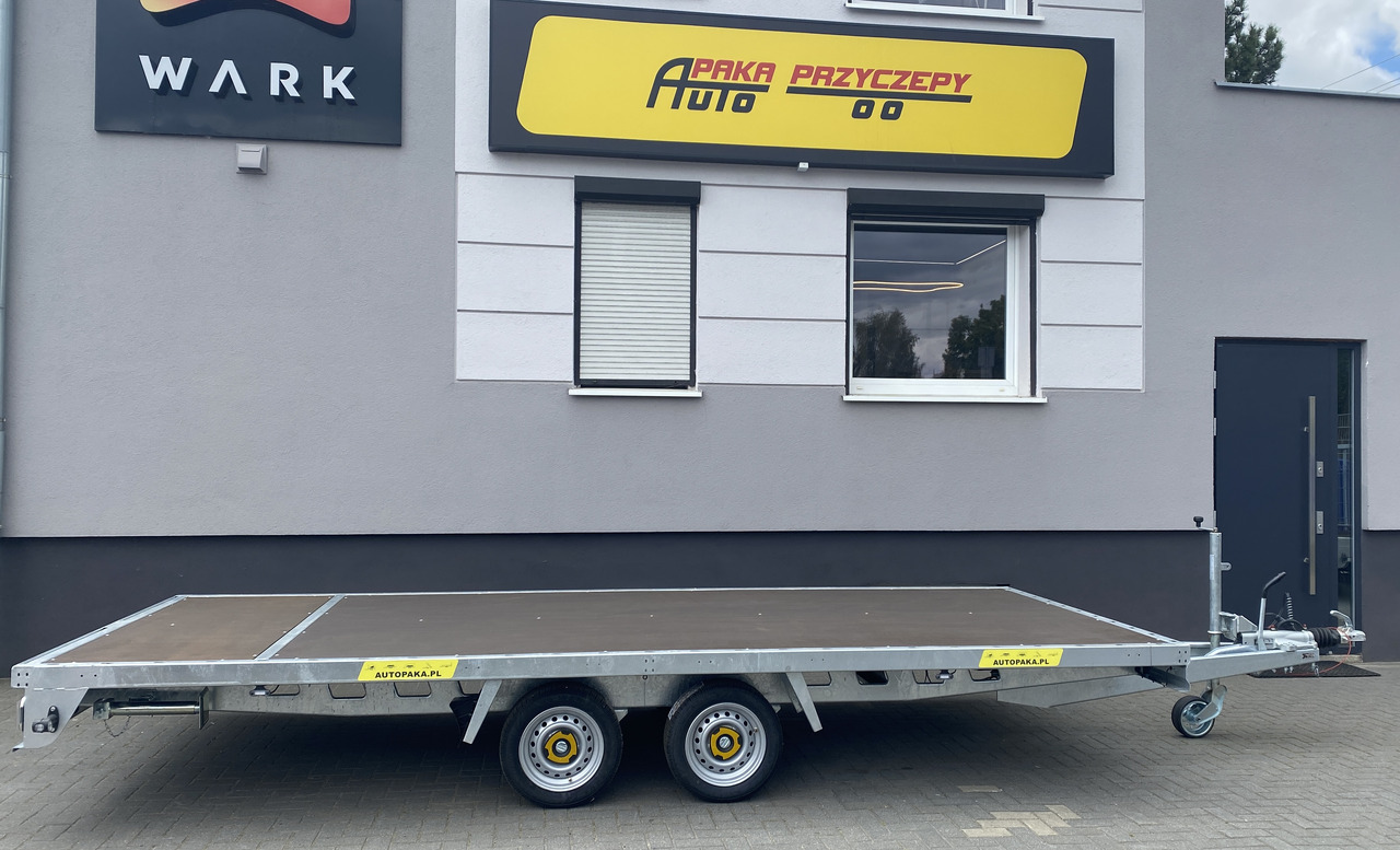 PRZYCZEPA PLATFORMOWA 5X2 WARK DMC 3500 / WARK PLATFORM TRAILER 5X2 DMC 3500 - Remorque plateau: photos 2 PRZYCZEPA PLATFORMOWA 5X2 WARK DMC 3500 / WARK PLATFORM TRAILER 5X2 DMC 3500 - Remorque plateau: photos 2