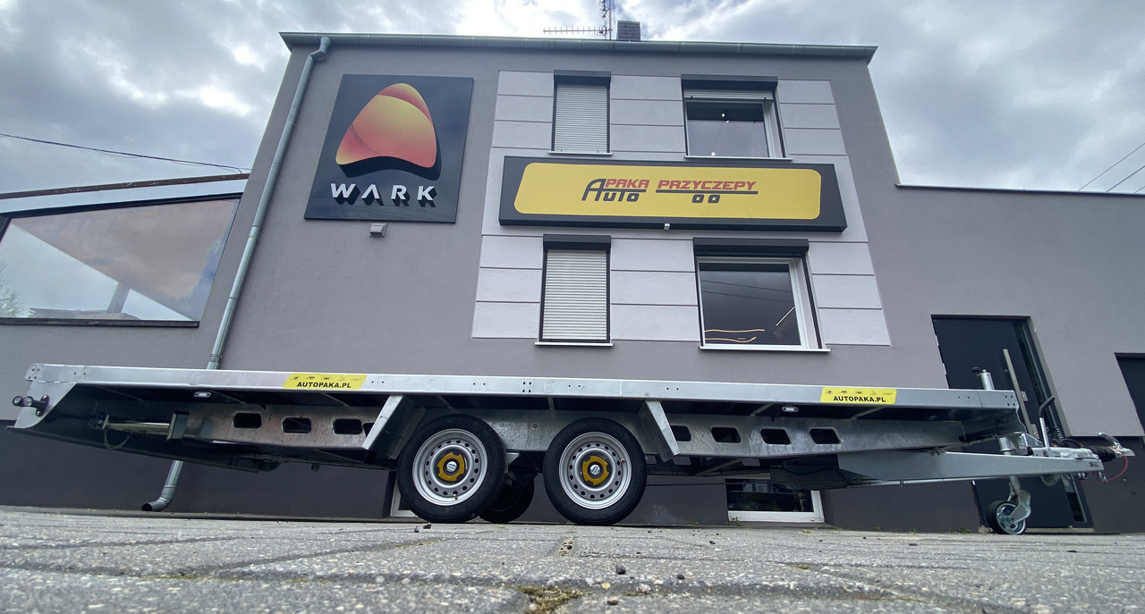 PRZYCZEPA PLATFORMOWA 5X2 WARK DMC 3500 / WARK PLATFORM TRAILER 5X2 DMC 3500 - Remorque plateau: photos 3 PRZYCZEPA PLATFORMOWA 5X2 WARK DMC 3500 / WARK PLATFORM TRAILER 5X2 DMC 3500 - Remorque plateau: photos 3