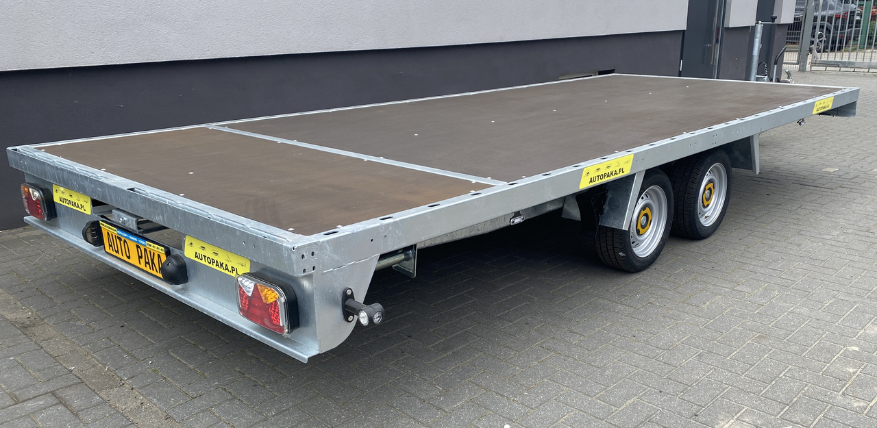 PRZYCZEPA PLATFORMOWA 5X2 WARK DMC 3500 / WARK PLATFORM TRAILER 5X2 DMC 3500 - Remorque plateau: photos 4 PRZYCZEPA PLATFORMOWA 5X2 WARK DMC 3500 / WARK PLATFORM TRAILER 5X2 DMC 3500 - Remorque plateau: photos 4