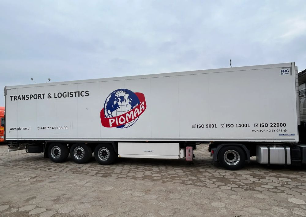 Krone CARRIER VECTOR 1550 / GRUBA ŚCIANA 7 CM / NOWE OPONY / 2017 ROK !! - Semi-remorque frigorifique: photos 2 Krone CARRIER VECTOR 1550 / GRUBA ŚCIANA 7 CM / NOWE OPONY / 2017 ROK !! - Semi-remorque frigorifique: photos 2
