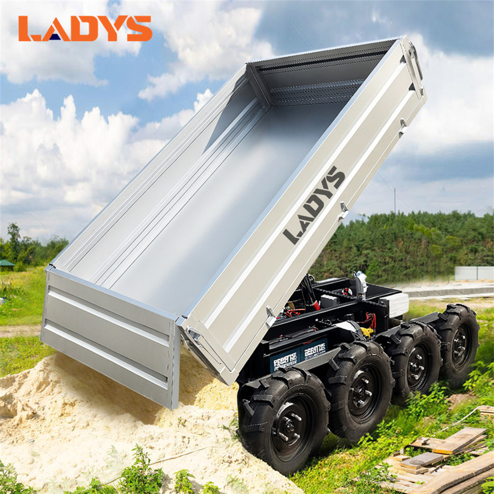 Quadricycle neuf LADYS Electric Remote Control Transporter Agricultural Orchard Farm Electric Utv Material Handling Equipment All Terrain Transport Vehicle: photos 8