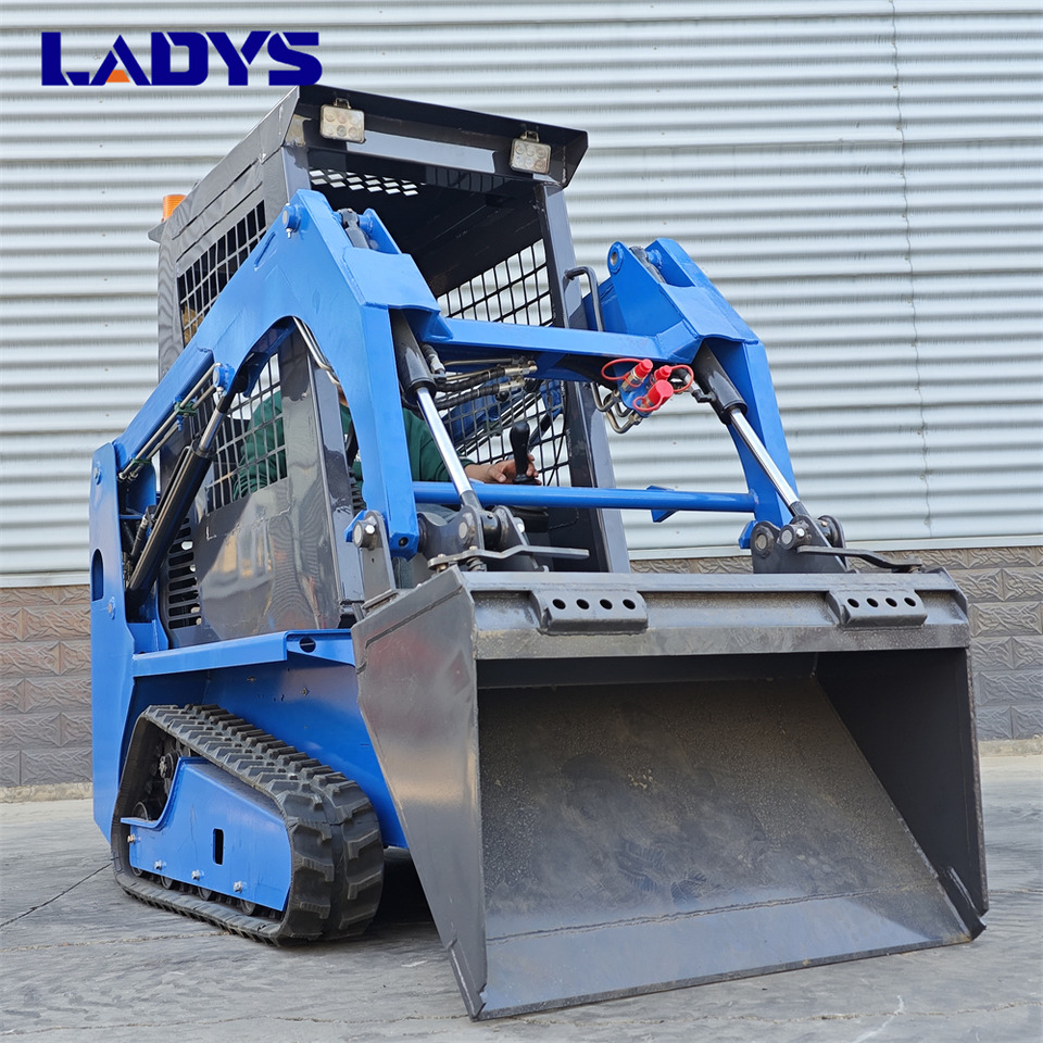 Free Shipping Mini Skid Steer Loader Compact Track Electric/Diesel Chinese Mini Skid Steer Loader For Sale With Mini Skid Steer Attachments 4 In 1 Bucket - Mini chargeuse: photos 2 Free Shipping Mini Skid Steer Loader Compact Track Electric/Diesel Chinese Mini Skid Steer Loader For Sale With Mini Skid Steer Attachments 4 In 1 Bucket - Mini chargeuse: photos 2