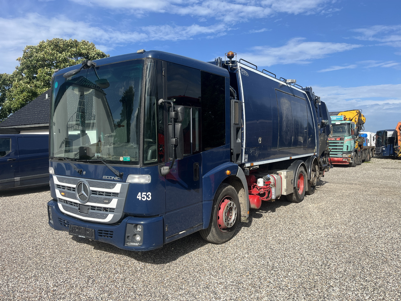 MERCEDES-BENZ Ecionic 2630 2 camber NTM - Benne à ordures ménagères: photos 1 MERCEDES-BENZ Ecionic 2630 2 camber NTM - Benne à ordures ménagères: photos 1