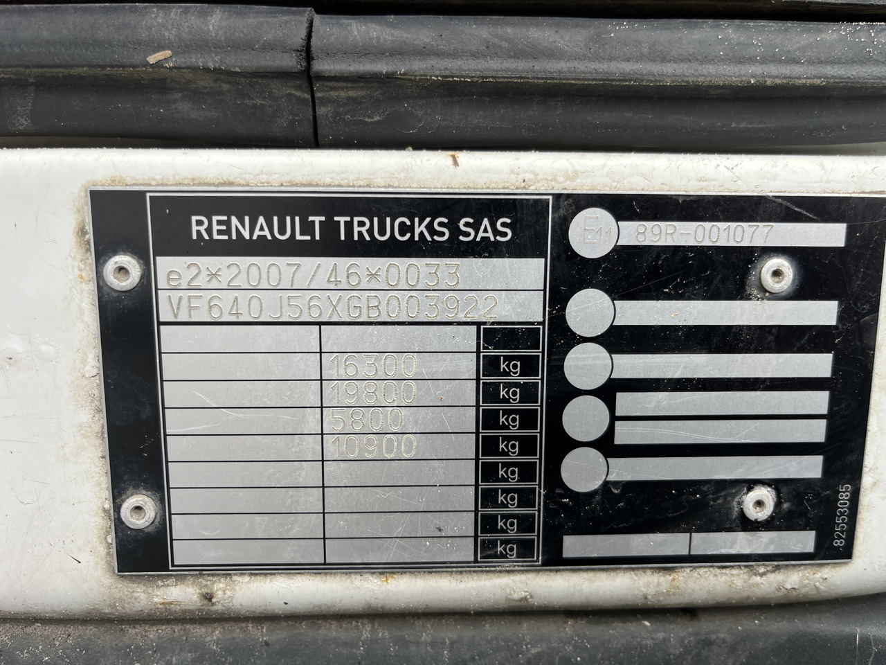 Camion grue RENAULT D 16: photos 13